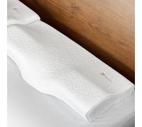 SNUGL Cervical Pro - Oreiller orthopédique profilé en Mousse à mémoire de Forme | Soutien Cervical précis pour dormeurs sur Le côté et sur Le Dos | Housse hypoallergénique et Respirante