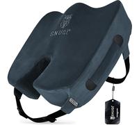 SNUGL Coussin Coccyx | Coussin de Siège en Mousse à Mémoire Épaisse | Oreiller de Soutien Orthopédique pour Le Soulagement des Douleurs au Coccyx, à la Sciatique, au Dos et aux Hanches
