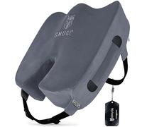 SNUGL Coussin Coccyx | Coussin de Siège en Mousse à Mémoire Épaisse | Oreiller de Soutien Orthopédique pour Le Soulagement des Douleurs au Coccyx, à la Sciatique, au Dos et aux Hanches