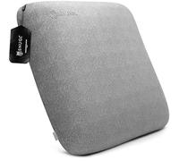 SNUGL Coussin de Canapé 45×45 cm - avec Housse Incluse - Velours à Mémoire de Forme - Housse Hypoallergénique et Lavable (Gris Nuage - 1 Coussin)