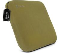 SNUGL Coussin de Canapé en Mousse à Mémoire de Forme avec Rétention de Forme - Velours Hypoallergénique, Mousse à Mémoire de Forme de Soutien, Housse Amovible et Lavable (Vert Olive)