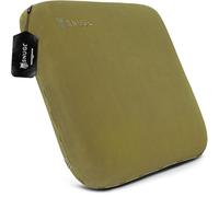 SNUGL Coussin de Canapé en Mousse à Mémoire de Forme avec Rétention de Forme - Velours Hypoallergénique, Mousse à Mémoire de Forme de Soutien, Housse Amovible et Lavable (Vert Olive)