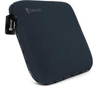 SNUGL Coussin de Canapé en Mousse à Mémoire de Forme avec Rétention de Forme - Velours Hypoallergénique, Mousse à Mémoire de Forme de Soutien, Housse Amovible et Lavable (Gris foncé)