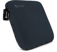 SNUGL Coussin de Canapé en Mousse à Mémoire de Forme avec Rétention de Forme - Velours Hypoallergénique, Mousse à Mémoire de Forme de Soutien, Housse Amovible et Lavable (Gris foncé)