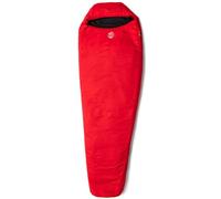 Snugpak Softie 6 WGTE Sac de couchage léger et hydrofuge avec capuche réglable, fermetures éclair bidirectionnelles pour trekking, camping - Fabriqué au Royaume-Uni - Rouge/noir (RZ)