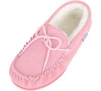 SNUGRUGS Clara, Chaussons Bas Femme, Rose, 38 EU