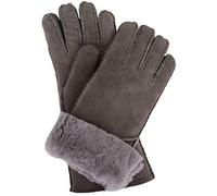 SNUGRUGS Femme Vicky, Sheepskin Glove with Fold Back Cuff Echarpe, (Grey Grey), (Taille Fabricant: Medium 7")
