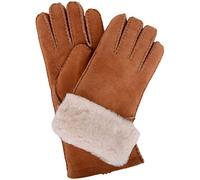SNUGRUGS Femme Vicky, Sheepskin Glove with Fold Back Cuff Gants, (Chestnut), (Taille Fabricant: Medium 7")