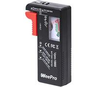 SNUNGPHIR Battery Tester Checker by WeePro - Universal?Battery Tester Monitor?for AA AAA C D 9V 1.5V?Button Cell Batteries - Househo.