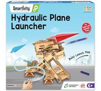 SNUNGPHIR Smartivity Hydraulic Plane Launcher for 6+ Years Boys and Girls, STEM, Learning, Educational and Construction Activity Toy Gift (Multi-Color)