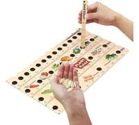 Snurfado Règle pour plantes - Outil breveté pour semis et semis pour de plus grandes récoltes, des plantes organisées et moins de mauvaises herbes. Cultivez plus de votre potager avec moins d'espace.