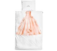 Snurk Parure de lit en percale Motif princesse, Coton, mehrfarbig, 135 x 200 cm / 80 x 80 cm