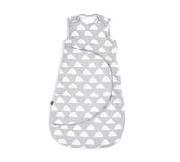 Snuz Pouch Gigoteuse pour bébé, 1.0 Tog - Design Nuage Neuf - Coton doux 100% avec fermeture éclair pour faciliter le changement de couche - 0-6M