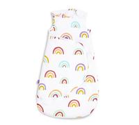 Snuz Pouch Gigoteuse pour bébé, 2.5 Tog - Design Arc-en-ciel - Coton doux 100% avec fermeture éclair pour faciliter le changement de couche - 0-6M