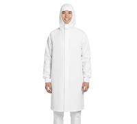 SNV Blouse agroalimentaire Mixte à Capuche Tissu épais 440g Manches Longues élastiques Plusieurs Poches Usage boucherie Abattoir Protection Alimentaire
