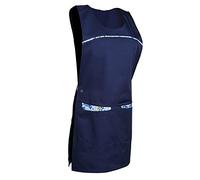 SNV Chasuble ménage pour entetien/nettoyage/Tablier adulte médicale pour agent d'entretien en polyester/coton. Taille S à XXL (Bleu Marine, XXL)