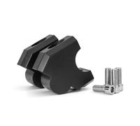 SNWDBH 28mm Moto Guidon Riser Clamp pour H&Onda NT1100 NT 1100 2022 2023 - CNC Guidon Rehausseur Adaptateur Extension Support(Noir)