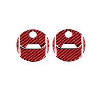 SNWDBH Autocollant De Décoration Intérieure Pour Chevy Pour Camaro 2010-2015 - Cache De Finition Pour Aérateurs Latéraux De Climatisation Autocollants Voiture(ROUGE)