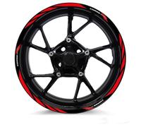 SNWDBH Autocollant De Jante De Moto pour Ducati Hypermotard 950 Diavel 1260 V4 Multistrada 1200s Panigale, Bande De Jante Autocollant Jantes(Couleur 4)
