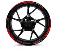 SNWDBH Autocollant De Jante De Moto pour Ducati Hypermotard 950 Diavel 1260 V4 Multistrada 1200s Panigale, Bande De Jante Autocollant Jantes(Couleur 5)