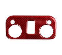 SNWDBH Autocollant D'intérieur De Voiture Pour Ford Pour Mustang GT 2015-2021 - Cadre Décoratif Pour Panneau De Plafonnier De Lecture Autocollants Voiture(ROUGE)