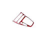 SNWDBH Autocollant D'intérieur Pour Ford Pour Focus SE RS ST Pour Ecoboost 2015-2018 - Panneau De Commande Central Et Levier De Vitesse Autocollants Voiture(ROUGE,Conduite à gauche)
