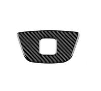 SNWDBH Autocollant D'intérieur Pour Seat Pour Ibiza 6J 2012-2014 Modèles LHD RHD Garniture Décorative Pour La Partie Inférieure Centrale Du Volant Autocollants Voiture(Noir,X-2)
