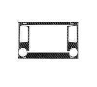 SNWDBH Autocollant D'intérieur Pour Seat Pour Leon 2013-2015 (LHD/RHD) - Accessoire De Protection Et De Finition Pour Écran De Console Centrale Autocollants Voiture(Noir,X-2)