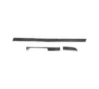 SNWDBH Autocollant D'intérieur Pour VW Pour Scirocco R 2009-2016 - Kit De Garniture Pour Tableau De Bord Côté Passager Autocollants Voiture(Noir,Conduite à gauche)