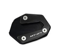 SNWDBH Béquille Latérale pour Moto pour Y&amaha MT07 2022 2023 MT-07 2014-2024 2021 Agrandisseur de béquille(Noir)