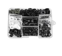 SNWDBH Carrosserie Kit De Fixations De Boulons De Carénage De Moto pour Kawasaki Z750R Z800 Z900 Z900RS Z900SE Zephyr750 ZG1000 Concours Fixations(Noir)