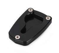 SNWDBH Extension De Béquille De Moto, Plaque D'agrandissement pour H&Onda Varadero XL1000V XL125V XL 1000 125 V 2001-2011 2010 2009 Agrandisseur de béquille(Noir,Grand)