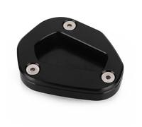 SNWDBH Extension De Béquille Latérale De Moto, Plaque De Support NT 700V Deauvuille pour H&Onda NT700V Deauville 2006 - 2016 Agrandisseur de béquille(Noir,Grand)