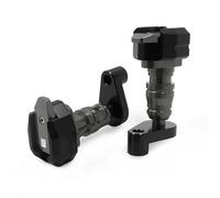 SNWDBH Protection Anti-Collision pour Carénage De Moteur De Moto pour H&Onda pour CBR500R, pour CBR500 R, pour CBR 500 R 2013-2023 Protection Anti-Chute(Titane)