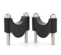 SNWDBH Rehausseurs De Guidon De Moto pour K&awasaki Z900RS Z1000 28 Mm 1 1/8" - Adaptateur D'extension De Clip De Rehausseur De Guidon - Rallonge(Noir 30 mm)