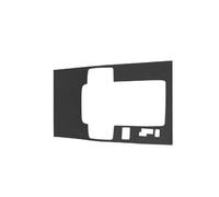 SNWDBH Sticker Intérieur Pour Mazda 3 Pour Axela BP 2019-2025 - Garniture Pour Levier De Vitesses Automatique Avec Bouton Sport Autocollants Voiture(Noir,Conduite à droite)