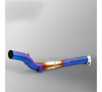 SNWDBH Tuyau D'échappement pour Moto pour Suzuki DRZ 400 2000-2022 DRZ400 S/SM DR-Z 400 DRZ400S Tube De Raccordement D'échappement Ligne echappement(Couleur 4)