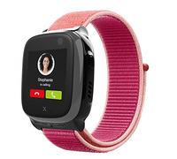 Snyeest Bracelet Compatibles avec Xplora X5 / XGO 2, Xplora Kids Smartwatch Fermeture Respirantes Réglable Confortables Tressé Bracelet de Rechange pour X5 Play / XGO2,Rouge Pome