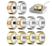 Snyeest Lot de 10 coques compatibles avec Oura Ring 4/Gen 3 Heritage/Gen 3 Horizon (non compatible avec Oura 4 Ceramic), charge directe, protecteur de doigt élastique en TPU robuste pour entraînement