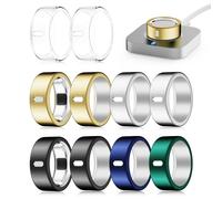 Snyeest Lot de 10 coques compatibles avec Oura Ring 4/Gen 3 Heritage/Gen 3 Horizon (non compatible avec Oura 4 Ceramic), charge directe, protecteur de doigt élastique en TPU robuste pour entraînement