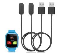 Snyeest Pack de 2 Chargeurs Magnétiques Uniquement Compatibles avec Câble de Charge XPLORA Kidzi, Câble USB Portable Câble de Charge de Remplacement pour Station de Charge Compatible avec Xplora Kidz