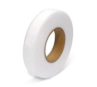 SNZ Bande Thermocollante, 64 m x 20 mm Ruban Adhésif, Colle Tissus Couture pour Ourlet Thermocollant Rideaux, Pantalon, Tissus Couture, Tissu Thermocollant, Meilleure Que La Couture, Blanc