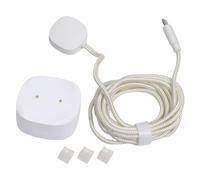 SNZB-05P Détecteur de fuite d'eau sans fil Zigbee avec câble de détection, mini détecteur d'inondation pour cuisine, salle de bain, sous-sol