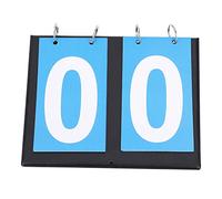 So 2/3/4 Chiffres Portable Flip Nombre Tableau de Bord Sport Compteur Score pour Tennis Table Basket Ball(2 Digit Blue)-Grand De Flipper