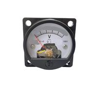 SO-45 AC 3V-500V Voltmètre analogique rond noir (100V)