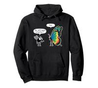 So All I Need is Butter? Fly and Butterfly Funny Insect Meme Sweat à Capuche
