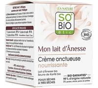 SO BIO - Crème Onctueuse Nourissante Mon Lait D'Anesse Bio 50Ml - Lot De 2 - Vendu Par Lot