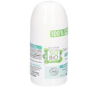 SO’Bio étic Déodorant Roll-On Déo-Soin 24h Menthe Bio 50 ml