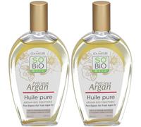 SO BIO ETIC Huile pure Argan bio Pour La Peau 2x50 ml