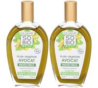 So Bio Etic Huile Végétale Avocat Protectrice 2x50 ml